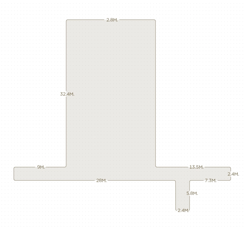 2 Floor space plan